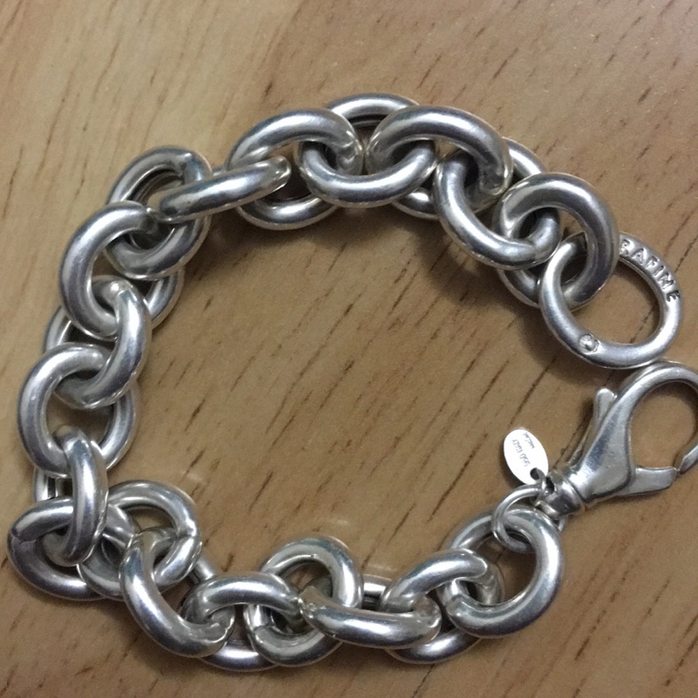Beautiful Sterling Silver link Bracelet